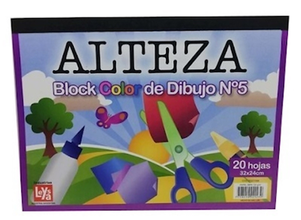 BLOCK DE DIBUJO N°5 X 20 Hjs ALTEZA