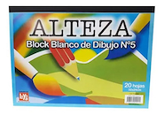 BLOCK N°5 BLANCO 20 Hjs ALTEZA