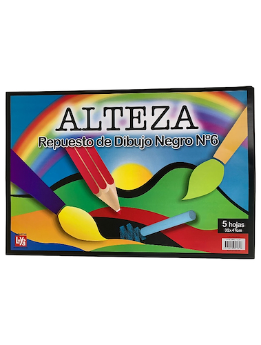 REPUESTO BLOCK DE DIBUJO ALTEZA N°6 - $ 3.500