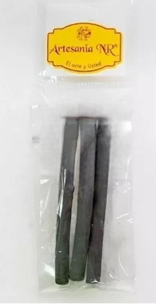 SET DE CARBONILLAS X 3 UNIDADES ARTESANIAS NR N°4