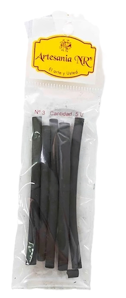 SET DE CARBONILLAS X 5 UNIDADES ARTESANIAS NR N°3