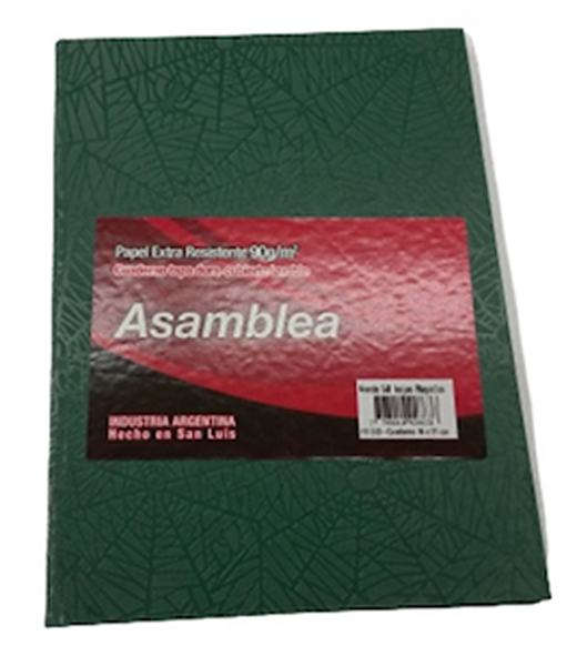 CUADERNO TANGO ASAMBLEA N°1 RAYADO X 50 Hjs