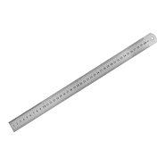 REGLA METALICA x40cm ACERO INOXIDABLE ASB