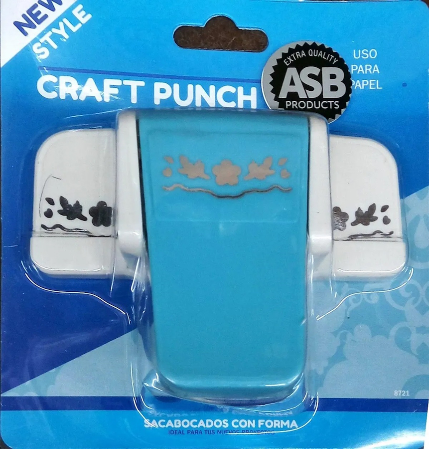 PERFORADORA BORDEADORA 45X14MM ASB 8721 - A - $ 21.800
