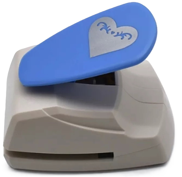 PERFORADORA CON FORMA 45mm. DECO 3D  8915 - CORAZON ASB