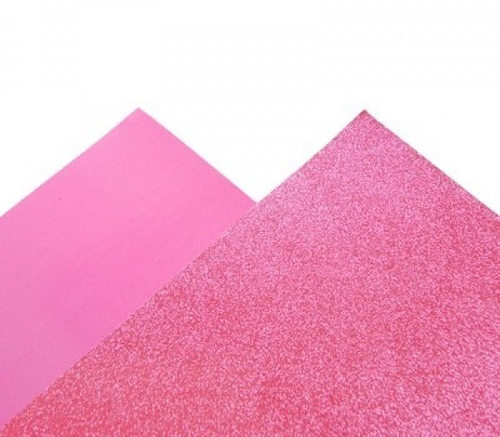 GOMA EVA GLITTER 40 X 60 Cm ASB ROSA