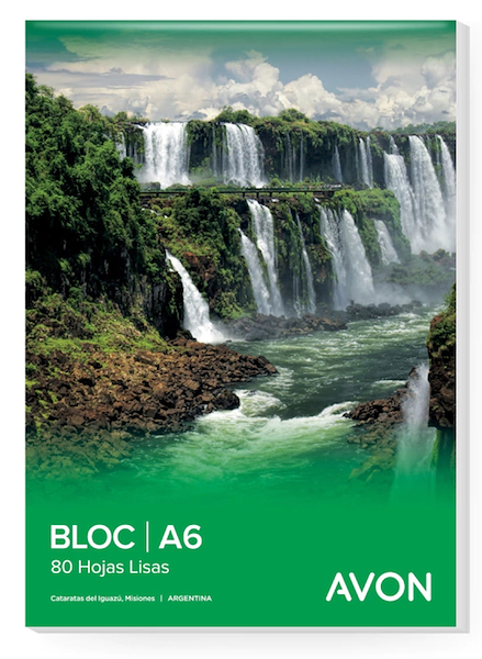 BLOCK A6 EMBLOCADO X 80 Hjs - LISO AVON