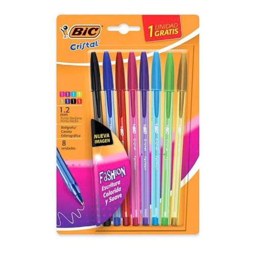 SHIMMERS BLISTER X 8 COLORES-53010 BIC