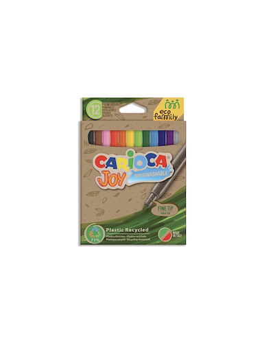 MARCADOR JOY X 12 ECOFAMILY CARIOCA - $ 5.900