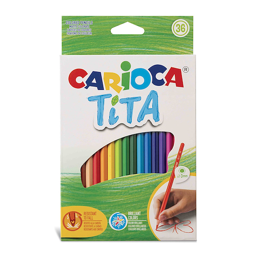 LAPICES TITA COLORES X 36 CARIOCA - $ 15.900