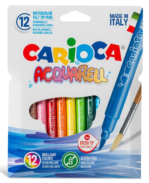 MARCADORES SET X 12 - ACQUARELL CARIOCA