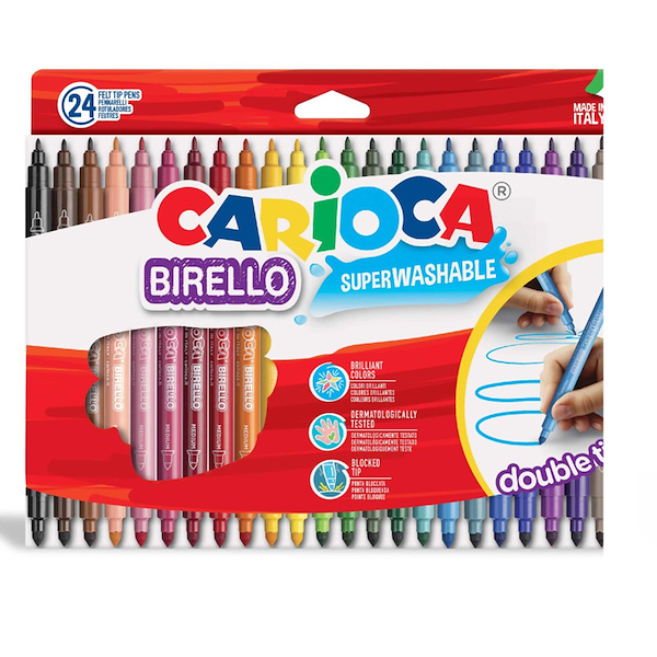 MARCADORES BIRELLO CAJA X 24 CARIOCA