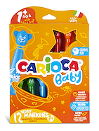 MARCADORES BABY OSITOS - SET X 12 CARIOCA