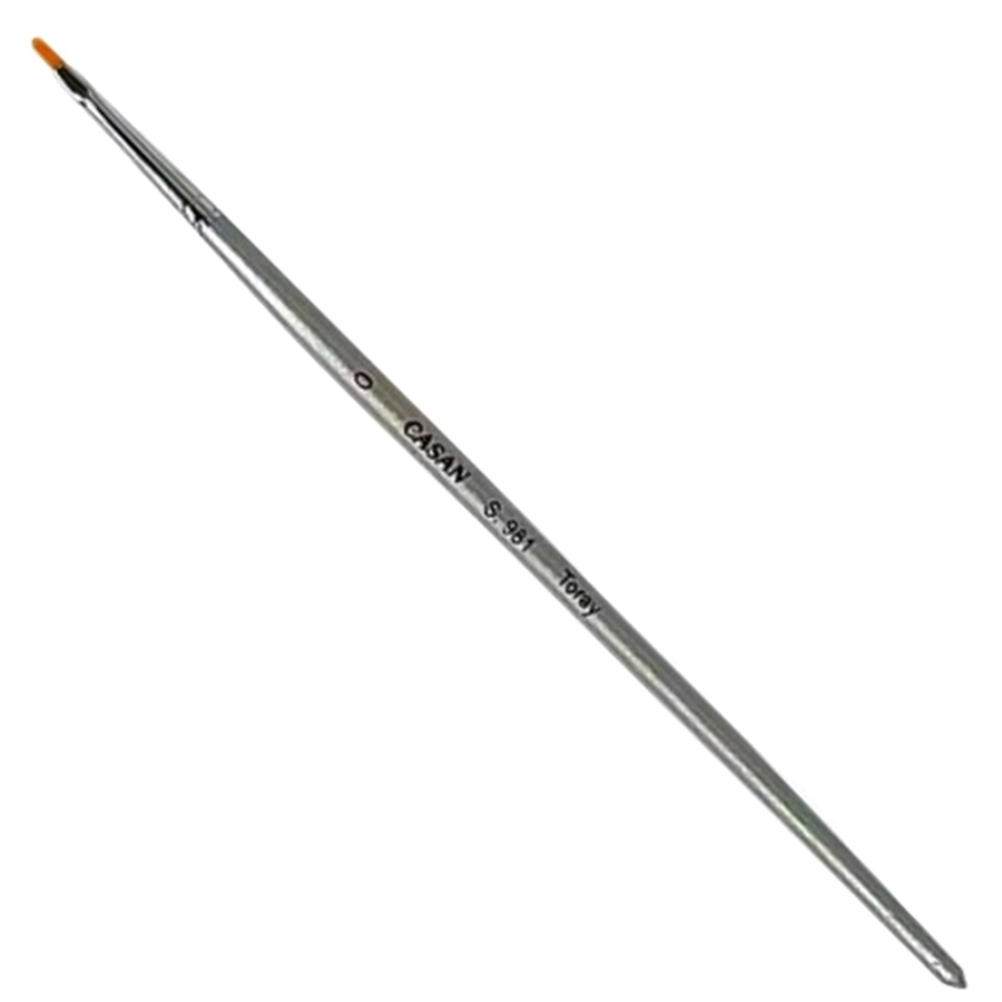 PINCEL SERIE 981 TORAY DORADO CHATO CASAN N° 0 - $ 3.400