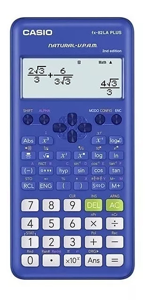 CALCULADORA CIENTIFICA CASIO FX-82 LA PLUS 2da Edition
