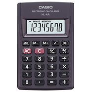 CALCULADORA HL4A 8 DIGITOS BIG DISPLAY BOLSILLO CASIO