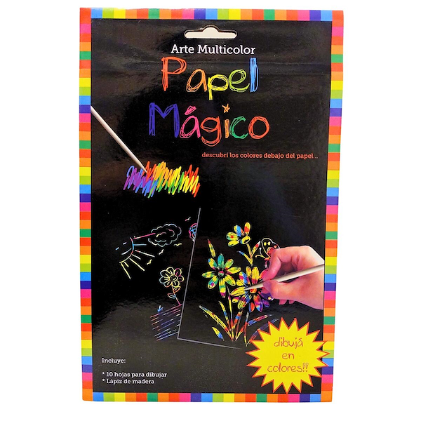 PAPEL MAGICO HOJAS GRANDES 10hj - 12519 COLOURS