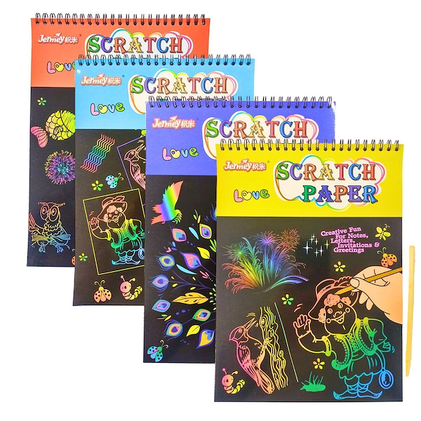PAPEL MAGICO LIBRETA CON ESPIRAL 6 Hjs COLOURS