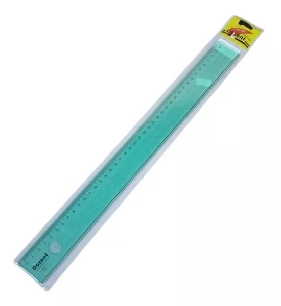 REGLA INYECTADA 40CM (MILIMETRADA) DOZENT 40 Cm