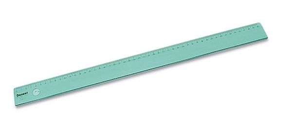 REGLA INYECTADA 50CM (MILIMETRADA) DOZENT 50 Cm