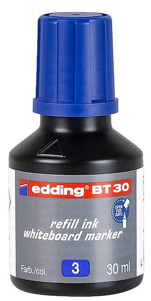 TINTA BT-30 PARA PIZARRA EDDING AZUL