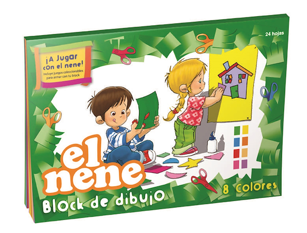 BLOCK DE DIBUJO EL NENE N°5