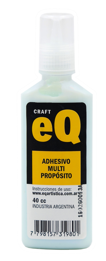 ACCESORIO ADHESIVO MULTIPROPÓSITO EQ ARTE 40 cc - $ 2.000
