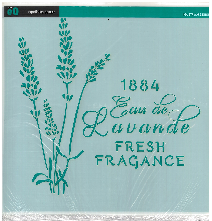 STENCIL 30 X 30 CM EQ ARTE 30 X 30 - $ 5.200