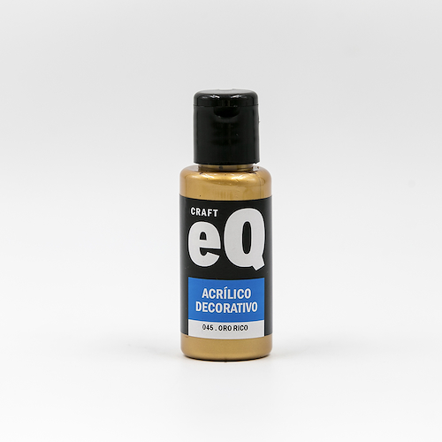ACRILICO DECO (045) ORO RICO METALIZADO EQ ARTE 50 cc