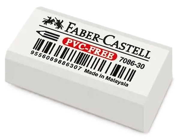 GOMA DE BORRAR LAPIZ (7086) FABER CASTELL LAPIZ