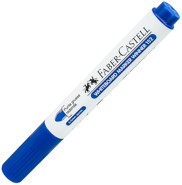 MARCADOR PIZARRA 152 - AZUL FABER CASTELL