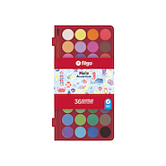 Acuarelas PINTO / Estuche 36 surtido FILGO X 36