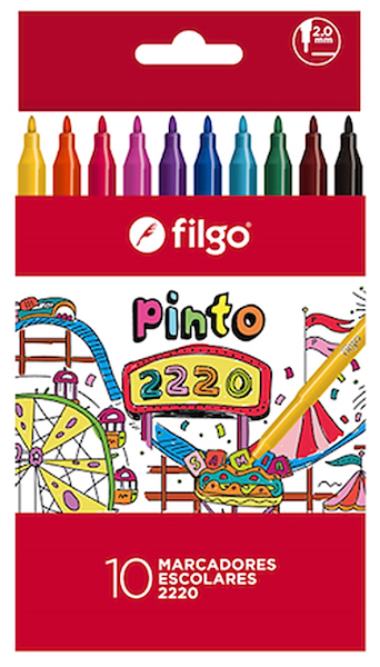 MARCADOR FILGO PINTO  X 10