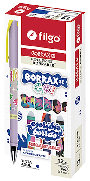 ROLLER BORRABLE BORRAX SE AZUL - GO FILGO GO