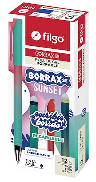 ROLLER BORRABLE BORRAX SE AZUL - SUNSET FILGO SUNSET