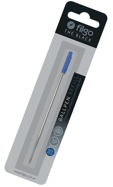 TANQUEE THE BLACK medio giro / Blister 1 azul FILGO