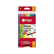 LAPICES DE COLOR PINTO SET X 12 - BORRABLES FILGO