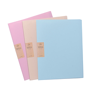 CARPETA A4 C/20 FOLIOS PASTEL FW - $ 9.900
