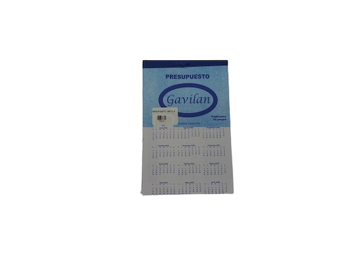 PRESUPUESTO CHICO GAVILAN - $ 2.500