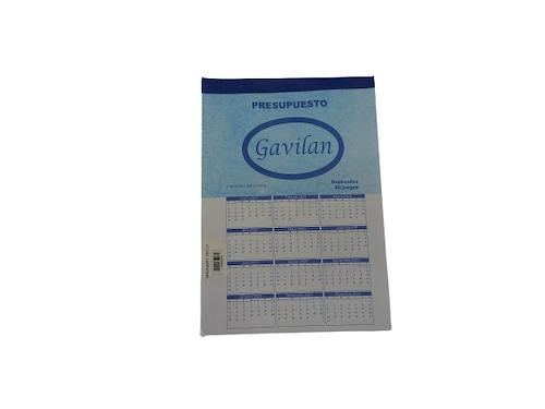 PRESUPUESTO GRANDE GAVILAN - $ 4.900