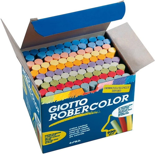 TIZAS ROBERCOLOR CAJA X 100 - COLOR GIOTTO