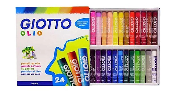 PASTEL AL OLEO GIOTTO SET X 24