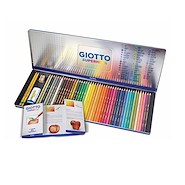 LAPICES COLOR SUPERMINA SET X 50 - LATA GIOTTO