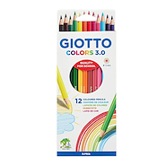 LAPIZ 3.0 X 12 COLORES GIOTTO