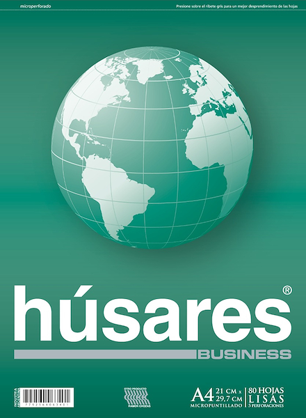 BLOCK A4 X 80 Hjs - LISO HUSARES