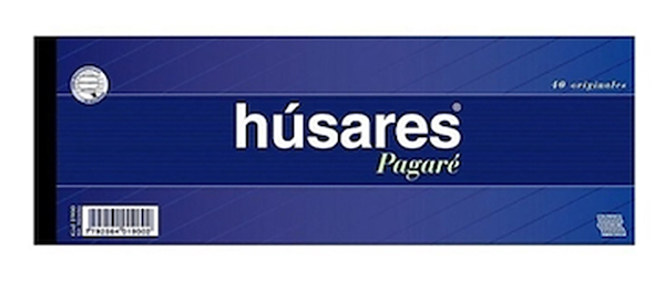 TALONARIO PAGARE CHICO HUSARES
