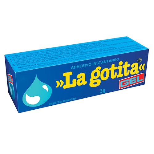 ADHESIVO 3 Gr - GEL LA GOTITA 3 Gr - $ 2.900