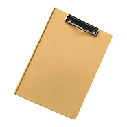 PORTABLOCK A4 PLASTICO LIGGO NARANJA PASTEL
