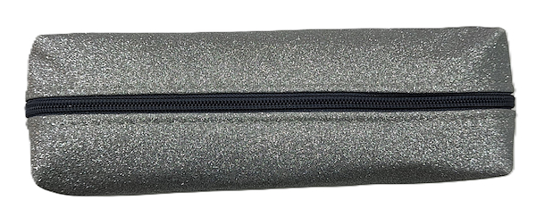 CANOPLA TUBO GRANDE GLITTER - CIERRE SIMPLE MANVI PLATA