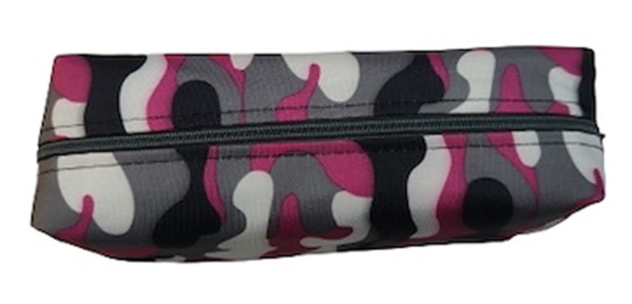 CANOPLA TUBO GRANDE CAMUFLADA - CIERRE SIMPLE MANVI FUCSIA - $ 4.300